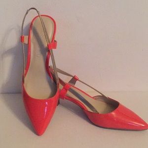 Jones Studio orange color heels